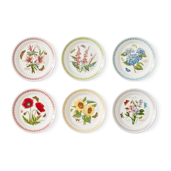 Botanic Garden Meadow 8.5" Salad Plates Set of 6