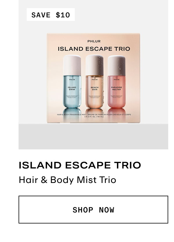 Island Escape - Hair & Body Mist Trio