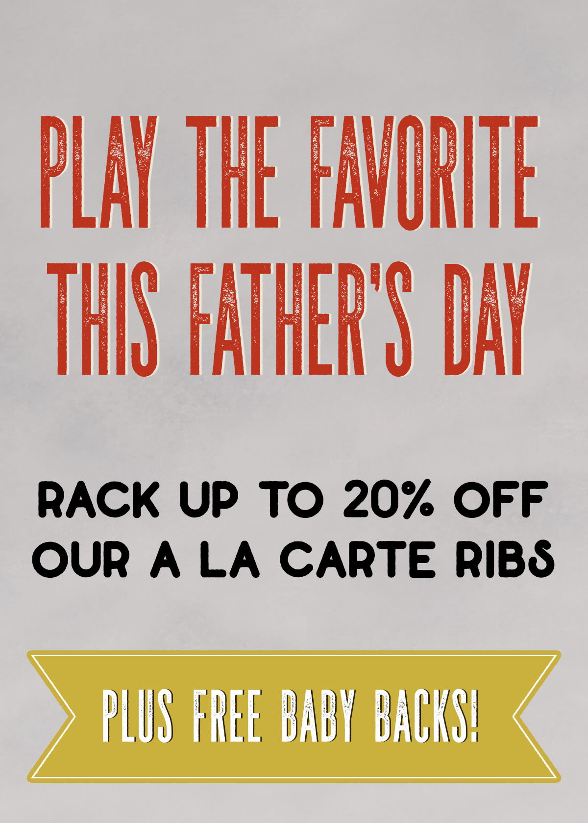 The Rib Sale