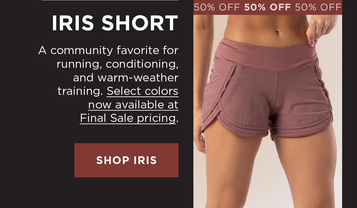 Iris Short Mauve Brown