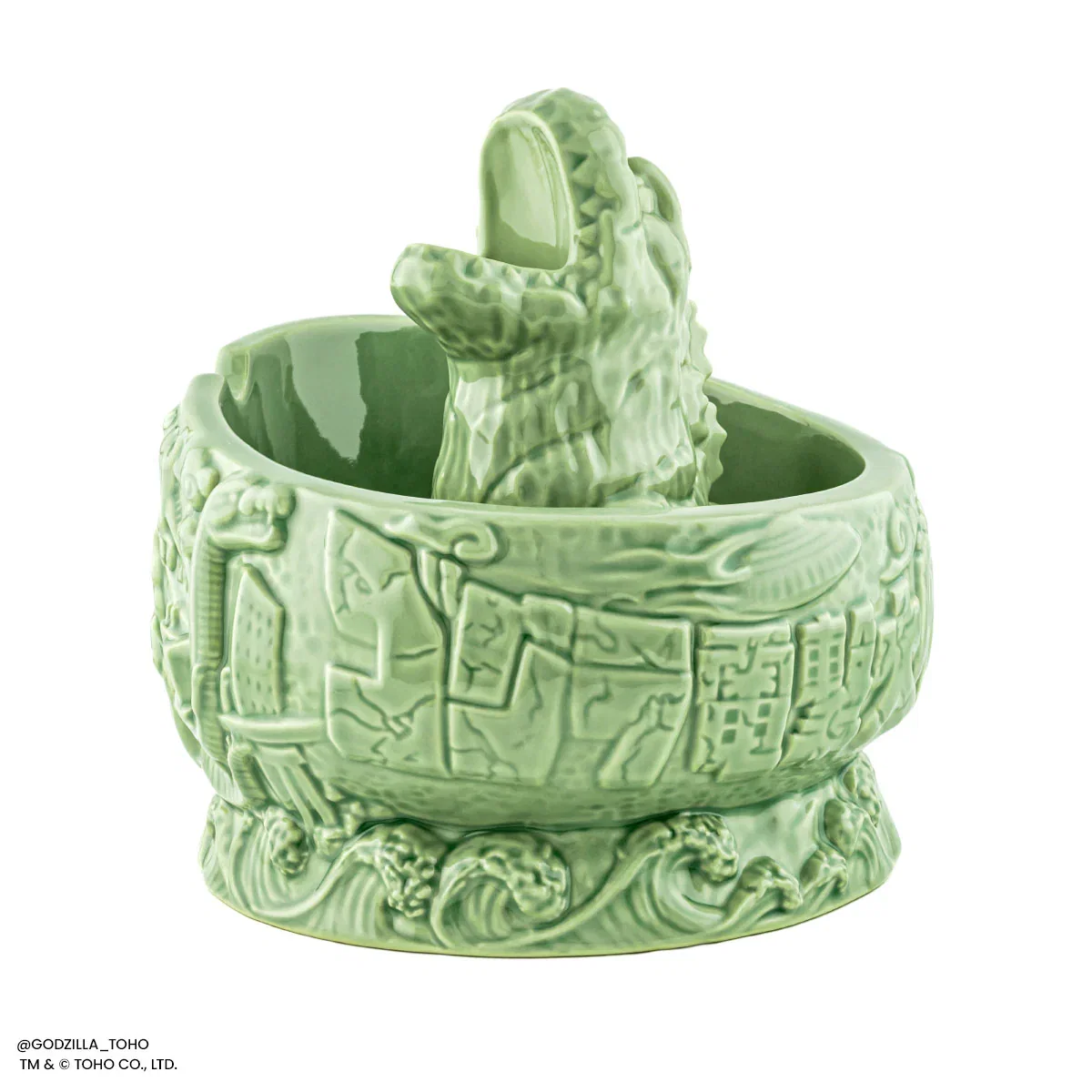 Image of Godzilla Destroy All Monsters Tiki Bowl - Kilaak Outpost Variant