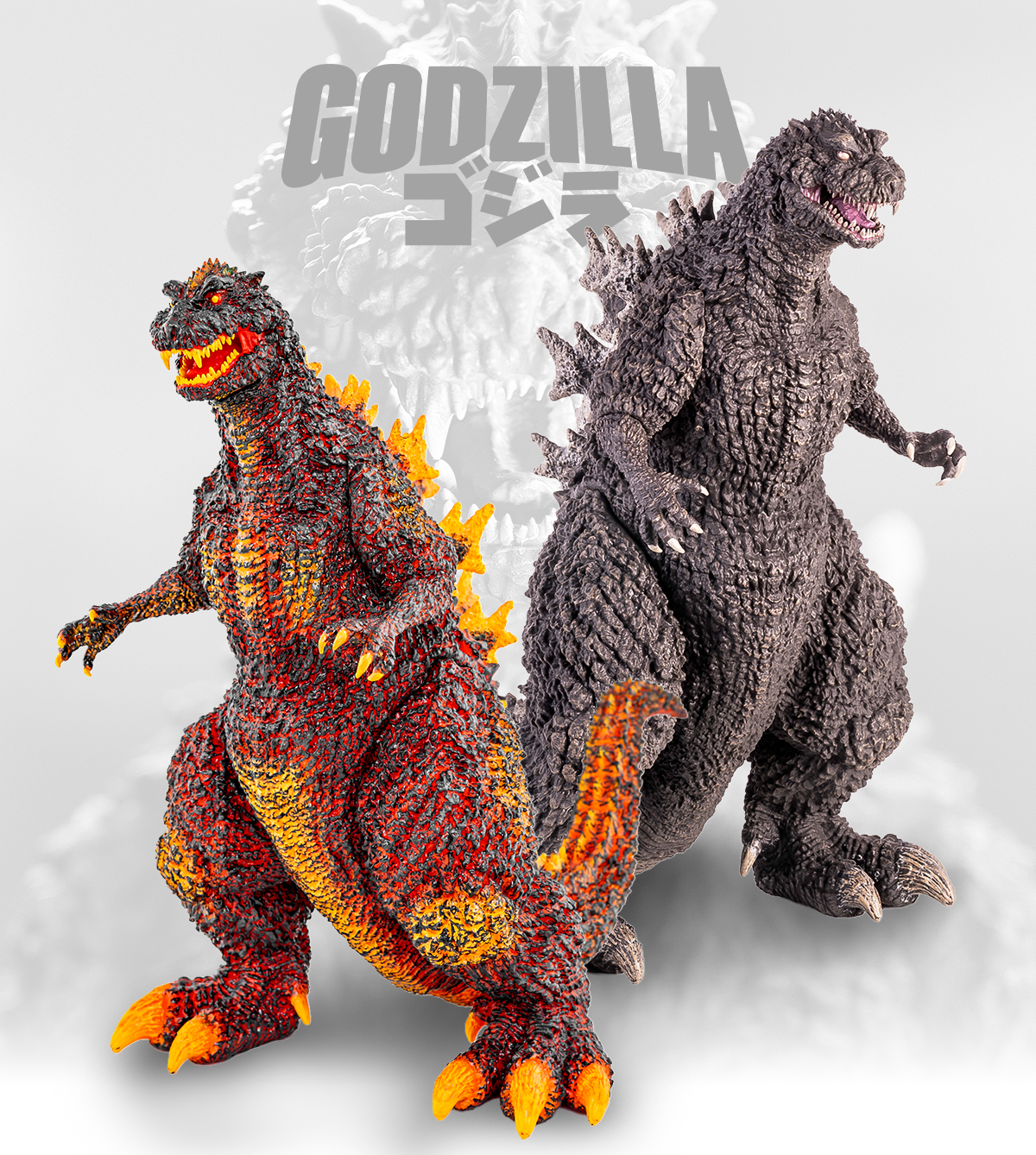 Godzilla - Vinyl Designer Figure and Burning Variant by Tanaka Studios