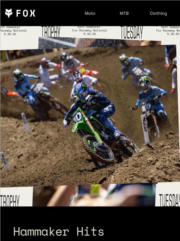Seth Hammaker’s First Career Pro Motocross Win!