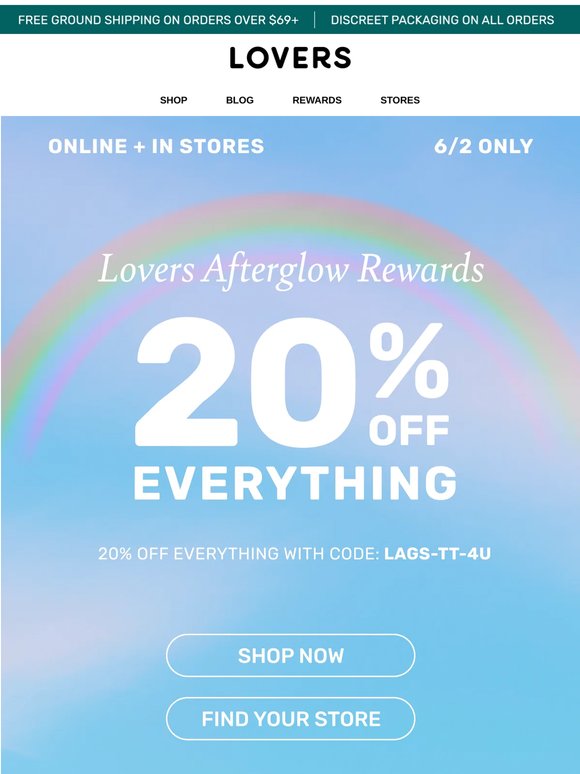 📣 FINAL HOURS: 20% Off EVERYTHING