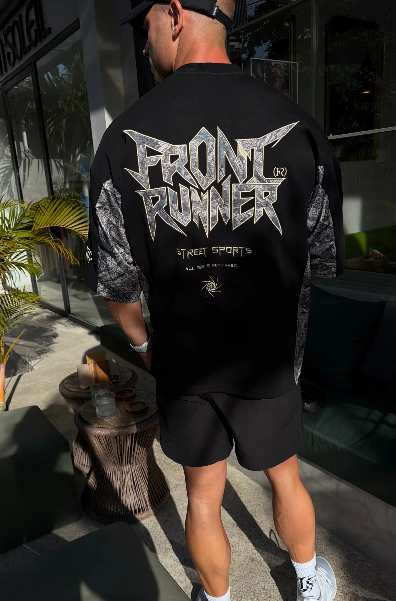 Image of No Mercy Jersey - Black/Camo