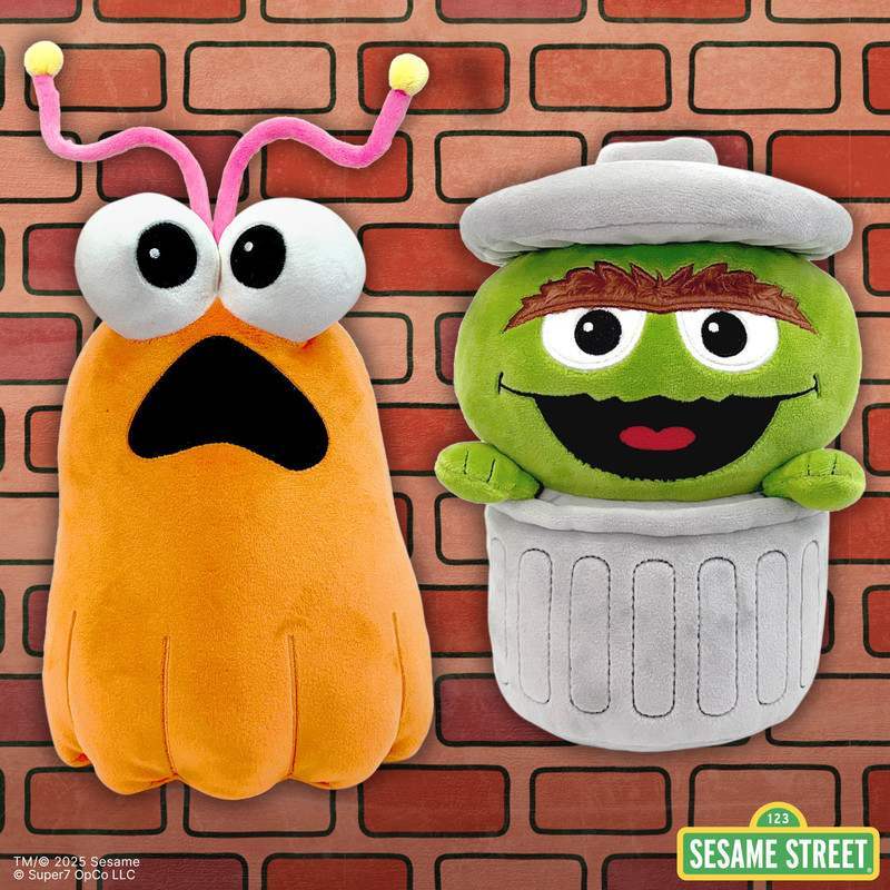 Yip Yip & Oscar the Grouch Super Duper Plush