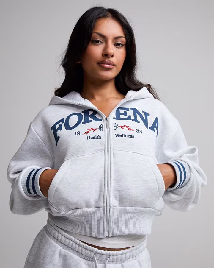 Forena Womens Daze Academy Full Zip Hoodie
