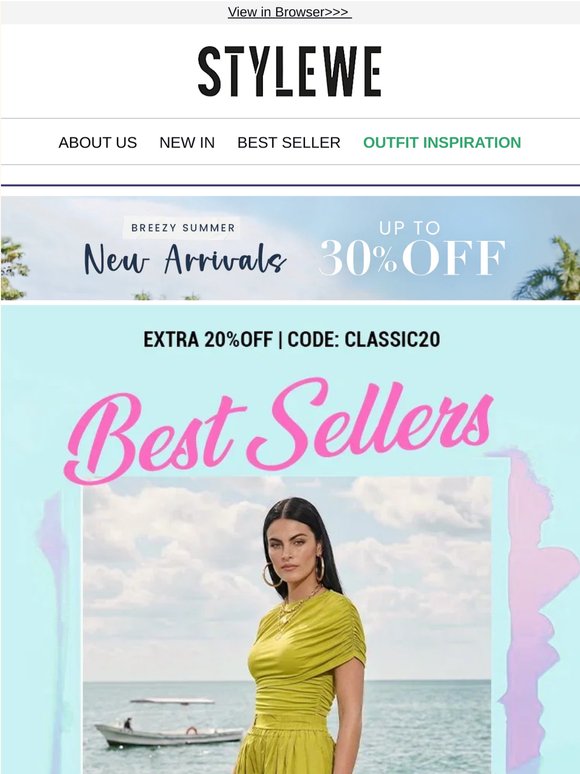 🌸 What Everyone's Wearing Right Now – 20% Off