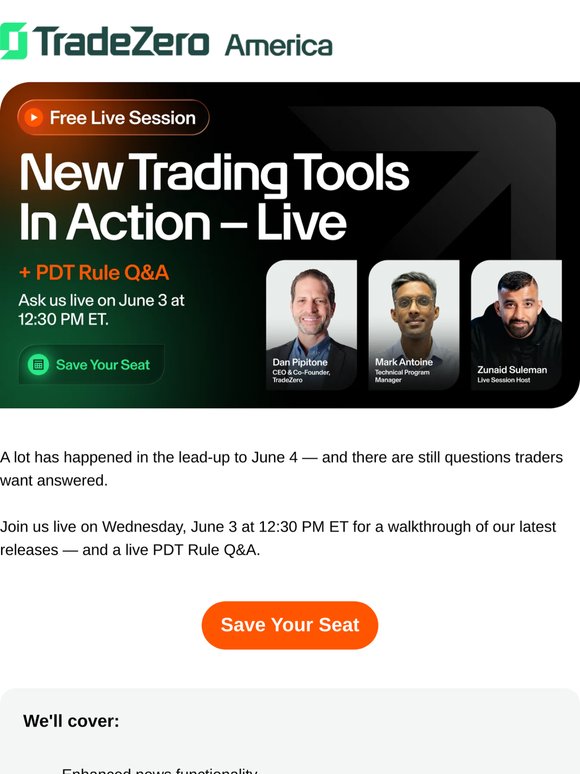 ⏳ Webinar Tomorrow — Save Your Seat