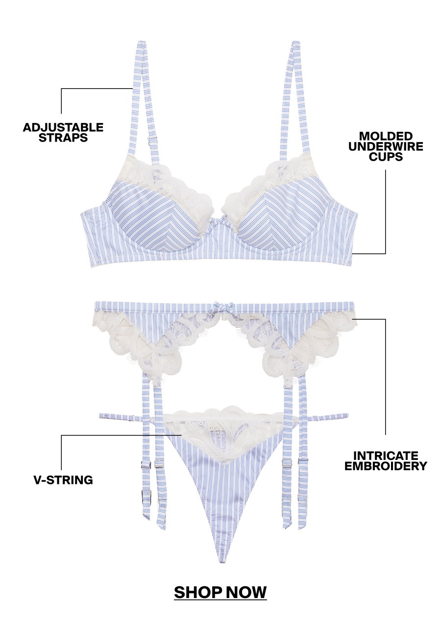 Poplin Lingerie Set