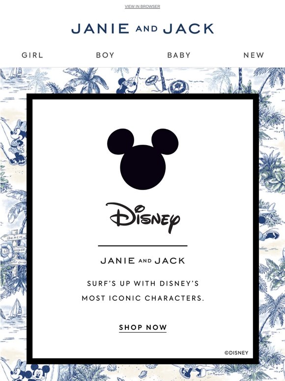 Catch a wave with Disney's Mickey Mouse