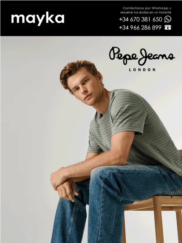 Hola, . ✨ Estos zuecos de hombre son lo más. Mira la nueva colección de Pepe Jeans ✨