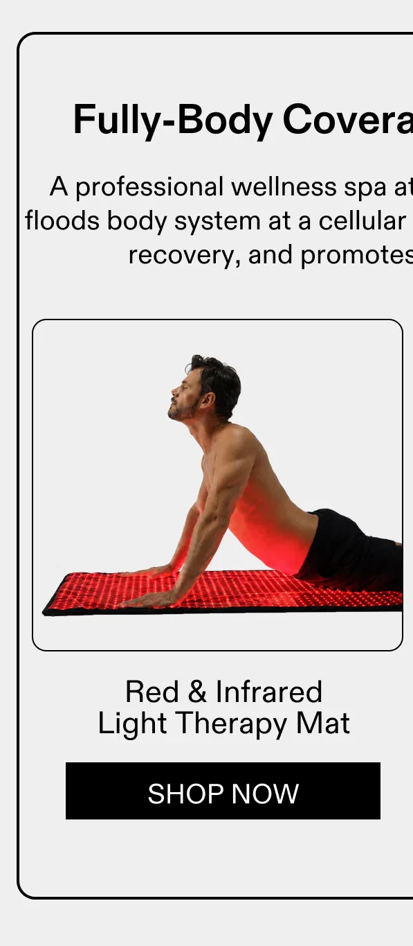 Red and Infrared Light Therapy Mat