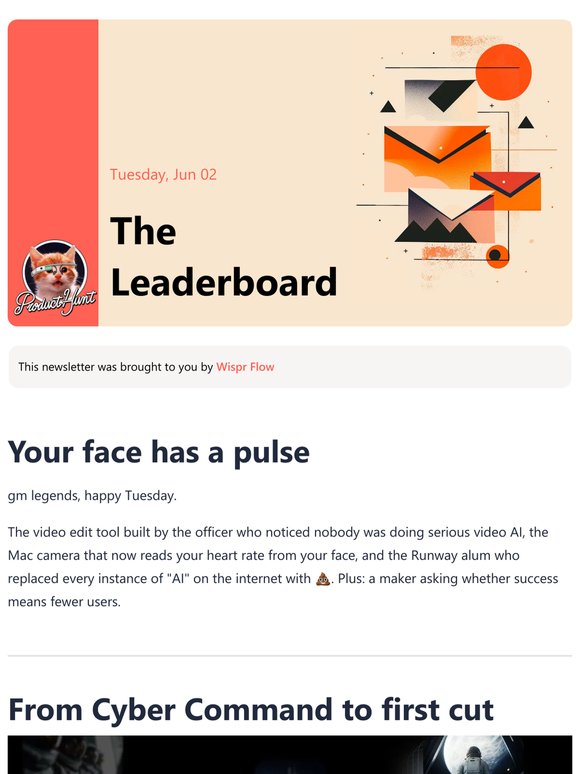 😸 Your face has a pulse