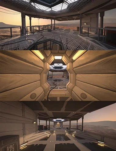 The Outpost Tower for The Hexagon and Eclipse