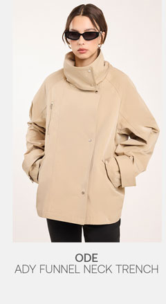 Funnel neck trench