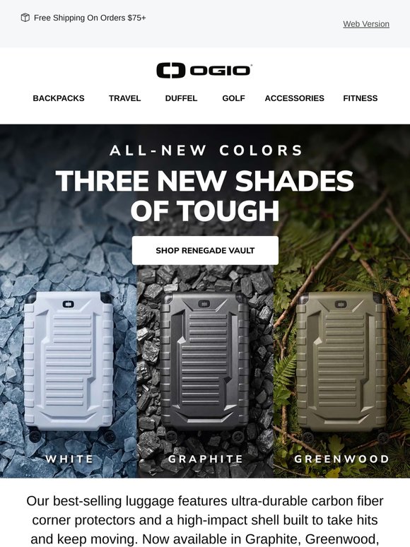 Three New Vault Luggage Colors Are Here