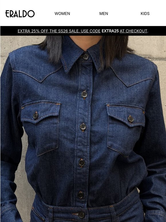 Standout denim pieces