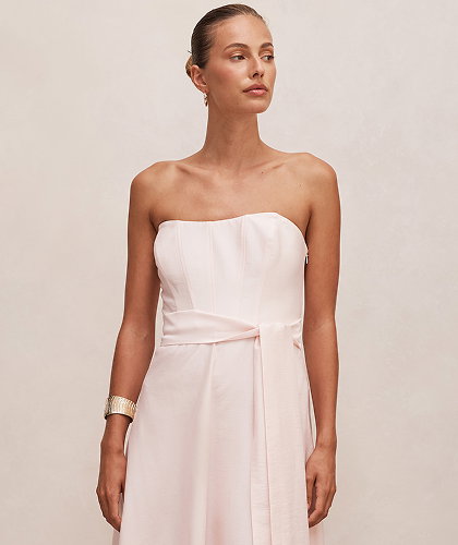 Daniella Strapless Midi
