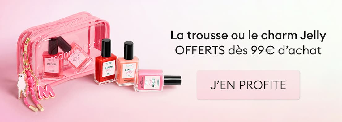 La trousse ou le charm Jelly OFFERTS dès 99€ d’achat