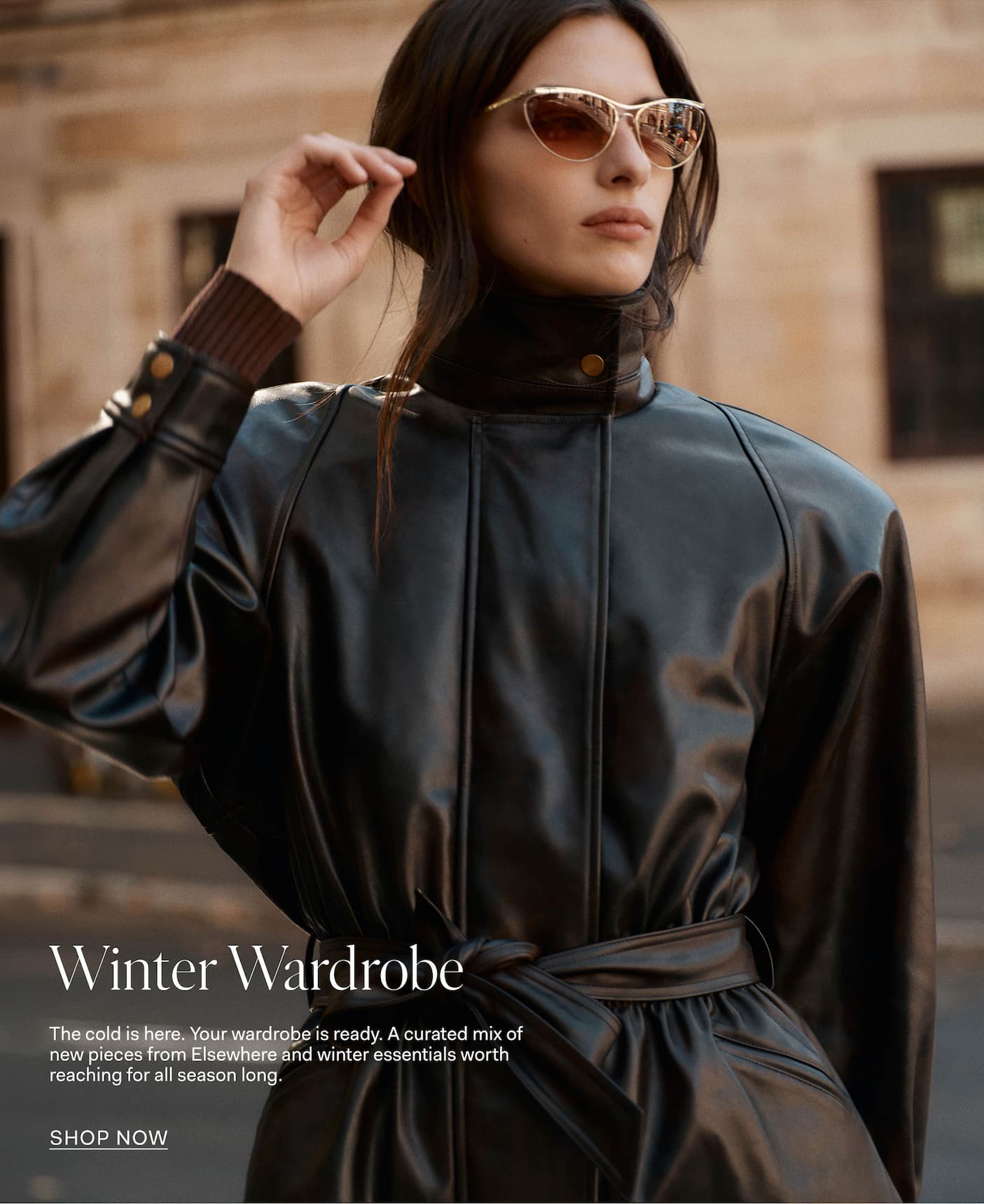 The cold is here. Your wardrobe is ready. A curated mix of new pieces from Elsewhere and winter essentials worth reaching for all season long.