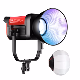 GVM PRO SD300C 300W High Power RGB&Bi-Color Monolight(Includes 1 Free 26'' Lantern Softbox $99.00)