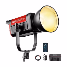 GVM PRO SD200B 200W Bi-Color Mesh Bluetooth Monolight（ Includes 1 Free 15.75''*15.75'' Softbox $69.00）