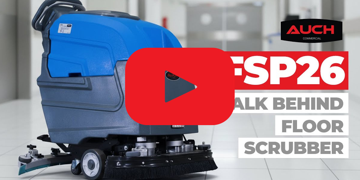 AUCH FSP26 | Self-Propelled Commercial Floor Scrubber