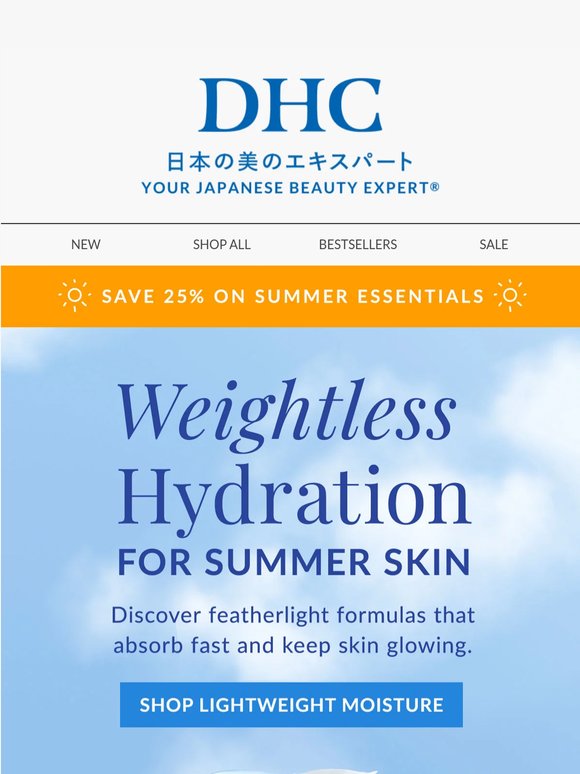 Lightweight Moisture for Summer Skin