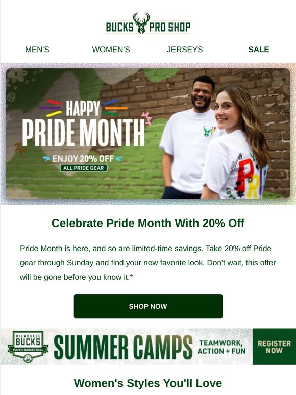 Celebrate Pride Month + Save 20%