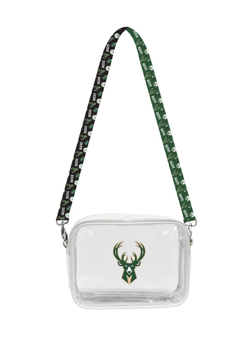 Bucks Pro Shop Milwaukee Bucks Clear Fanny Purse