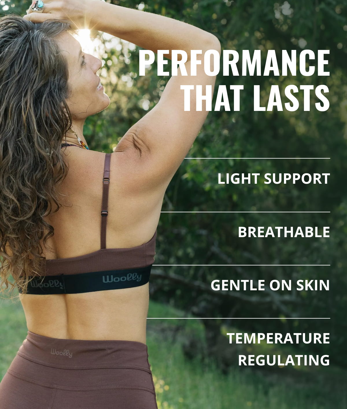 Performance That Lasts | Light support | Breathable | Gentle on Skin | Temperature Regulating