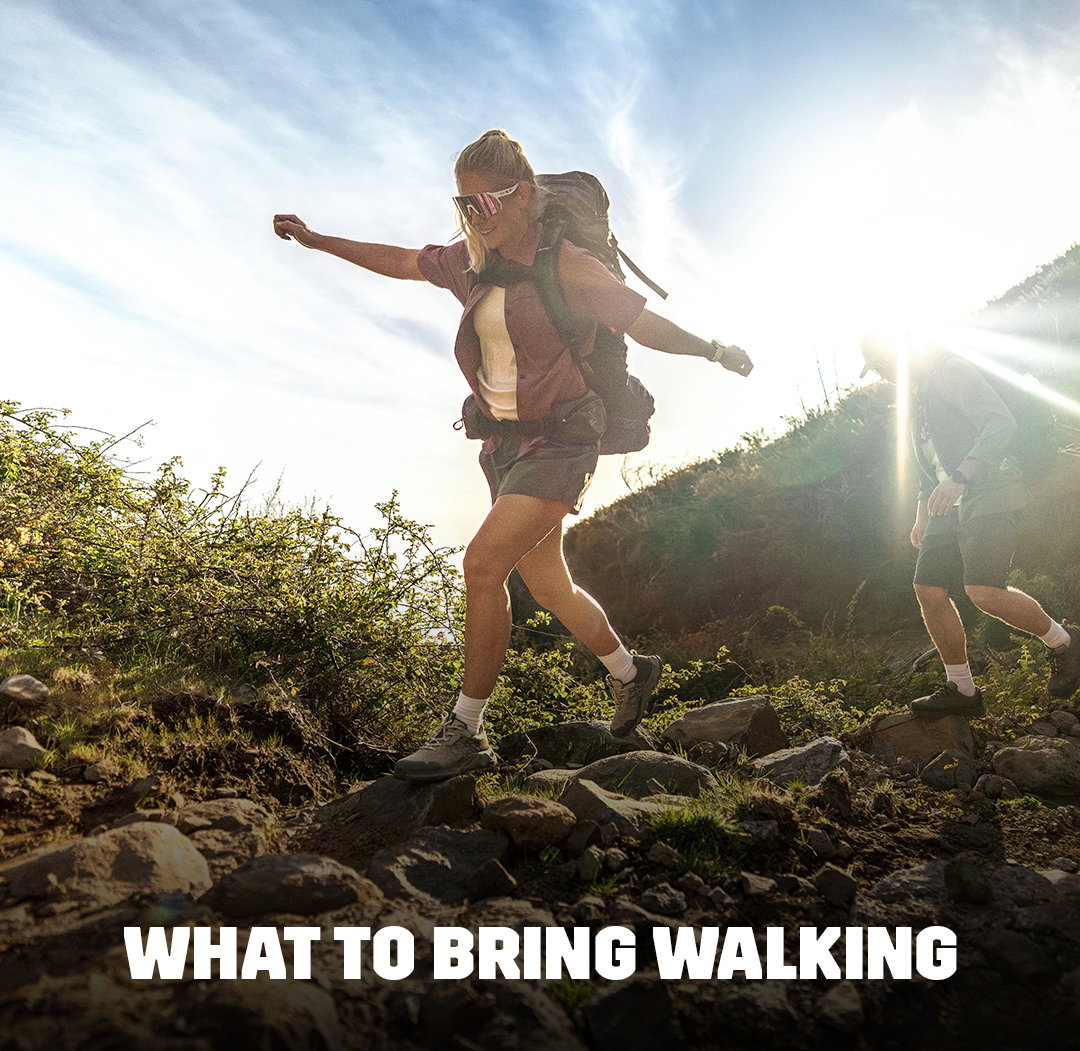 What to bring walking