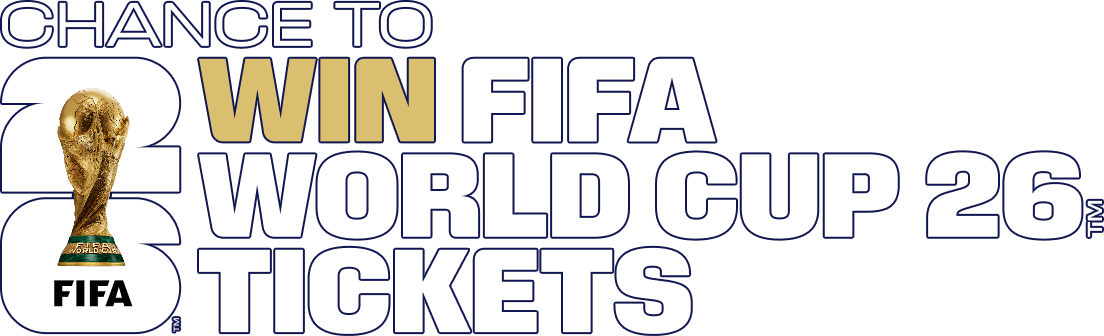 CHANGE TO WIN FIFA WORLD CUP 26 TICKETS