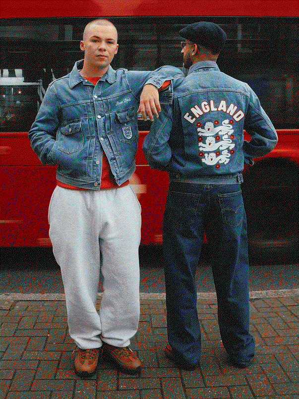 Home or away. The moment when everyone comes together. Part II of our World Cup Collection has arrived. The Type II Trucker Jacket leads the release alongside a lineup of Retro Ringer Tees. Available in three editions, each Trucker Jacket features bold patches and iconic team crests.