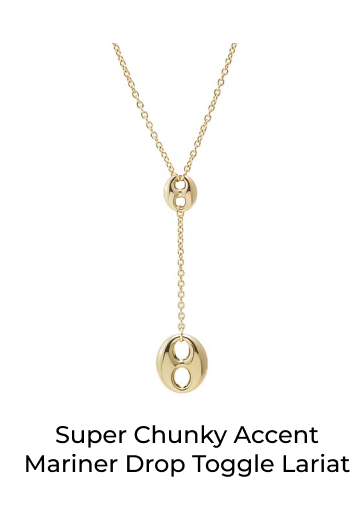 Super Chunky Accent Mariner Drop Toggle Lariat