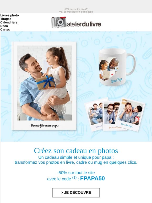Créez son cadeau en photos