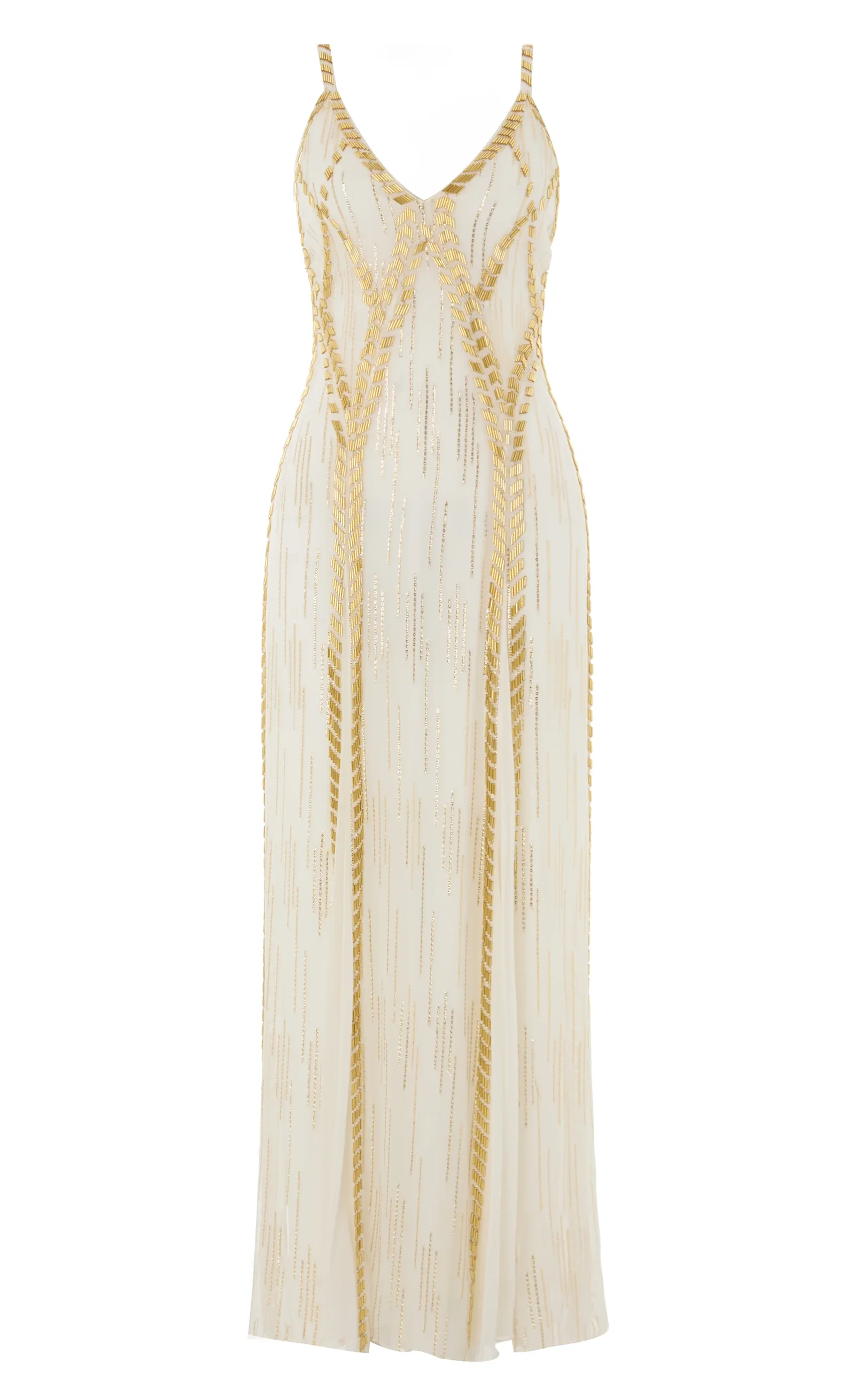 Image of Viola Strappy Dress - Ivory