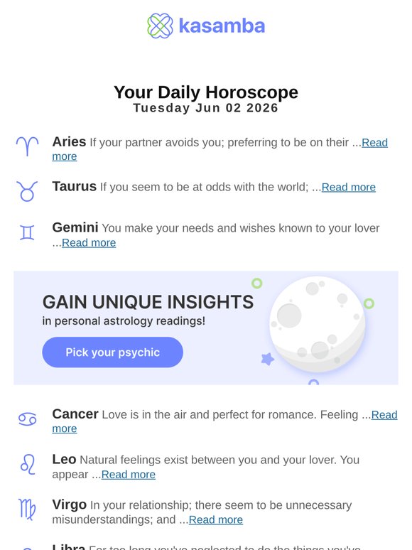 Your Zodiac Daily Forecast 🌟