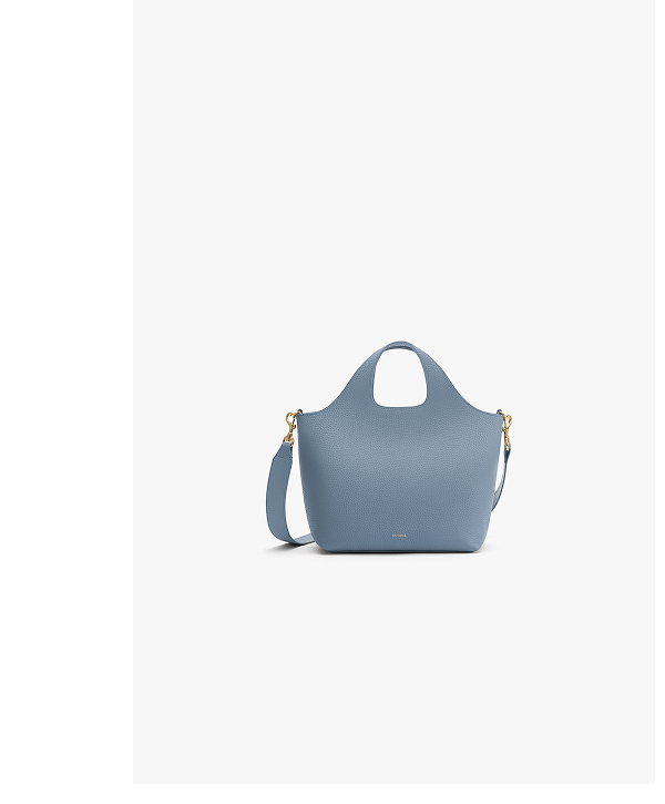 SMALL SYSTEM ZIPPER TOTE AZURE