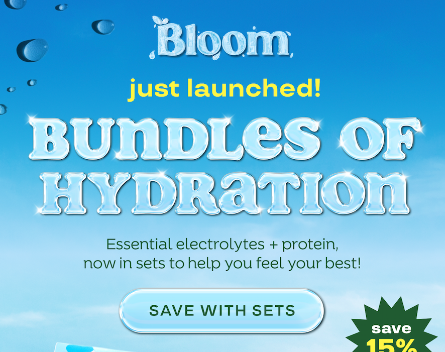 New Daily Hydration - the better replenisher with 5g of protein