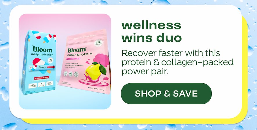 New Daily Hydration - the better replenisher with 5g of protein