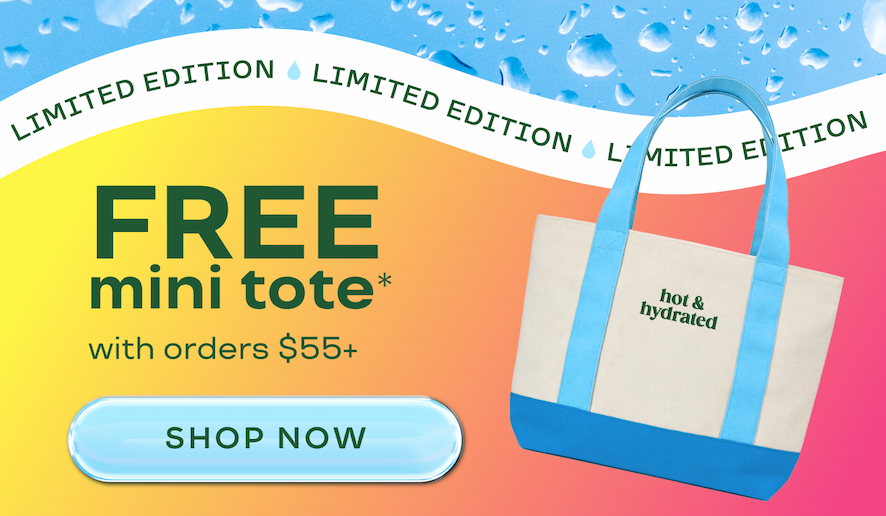 New Daily Hydration - the better replenisher with 5g of protein