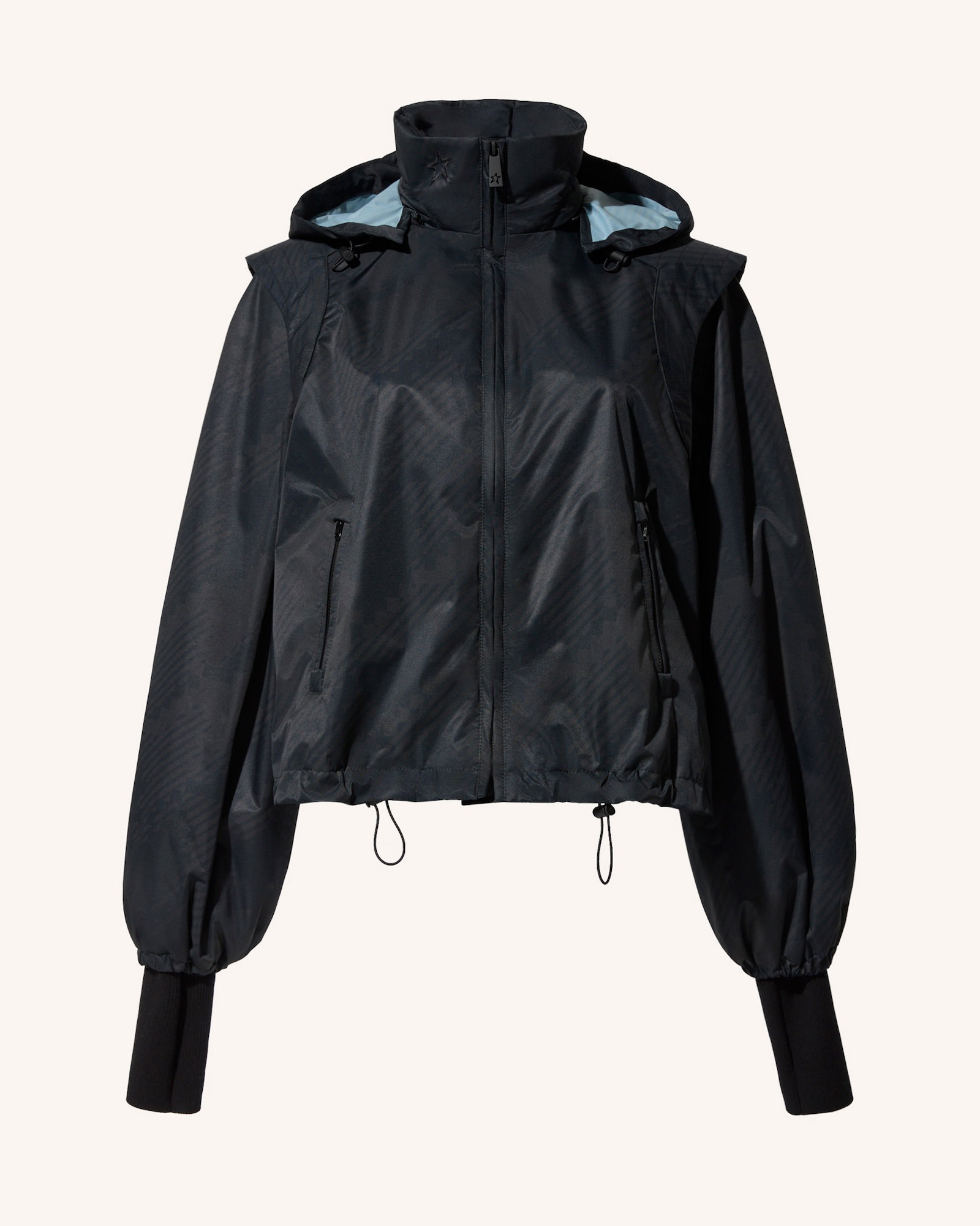 Houndstooth Blouson Jacket