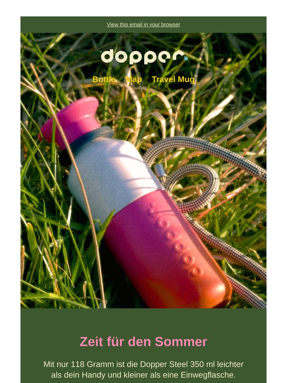 Neu: Erlebe die Dopper Mini