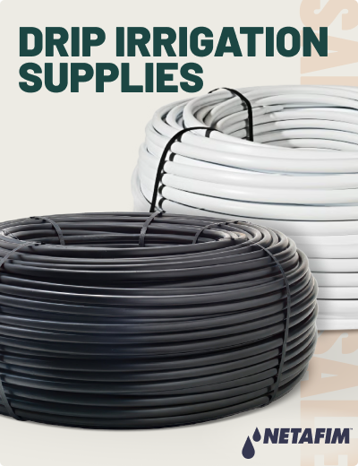 On Sale, apply coupon for discount on drip irrigation supplies