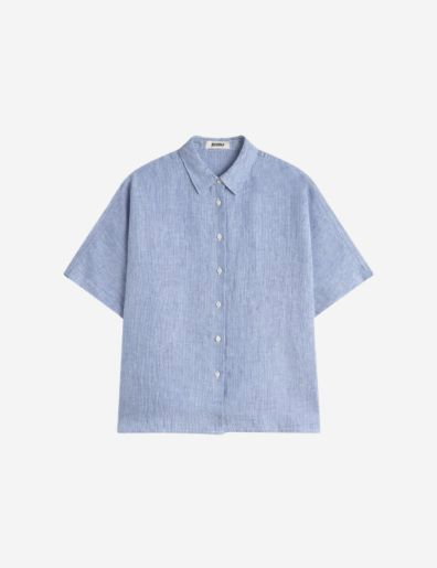 Striped Blue Melania Shirt