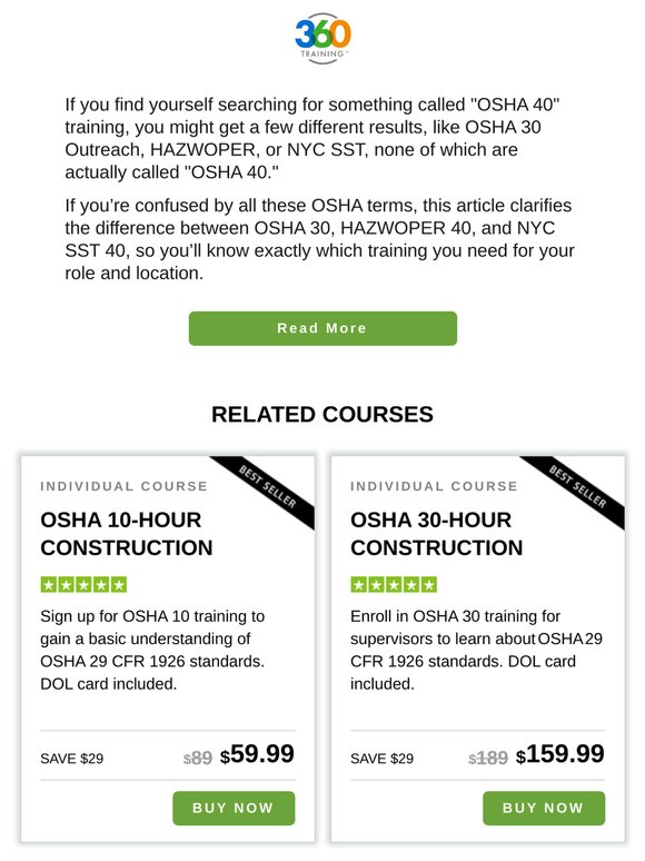 What Is OSHA 40 Training? 🦺