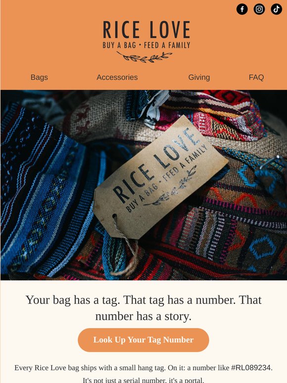 There’s a name on the tag. Did you look it up?