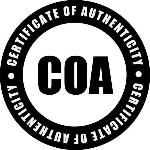 Certificate of Authenticity 